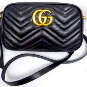Authentic Gucci GG Marmont Crossbody